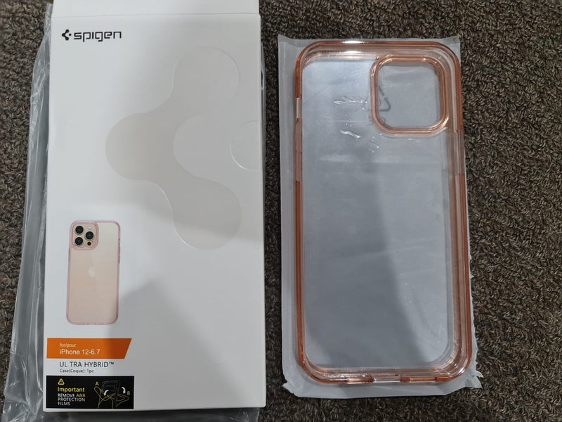 Spigen iPhone 12 Pro Max / 12Pro Max (6.7) Ultra Hybrid Case Pink (0244) - GreshamTech