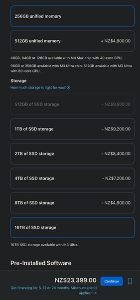 Mac Studio M3 Ultra 256GB+16TB Like New condition ex-demo - GreshamTech