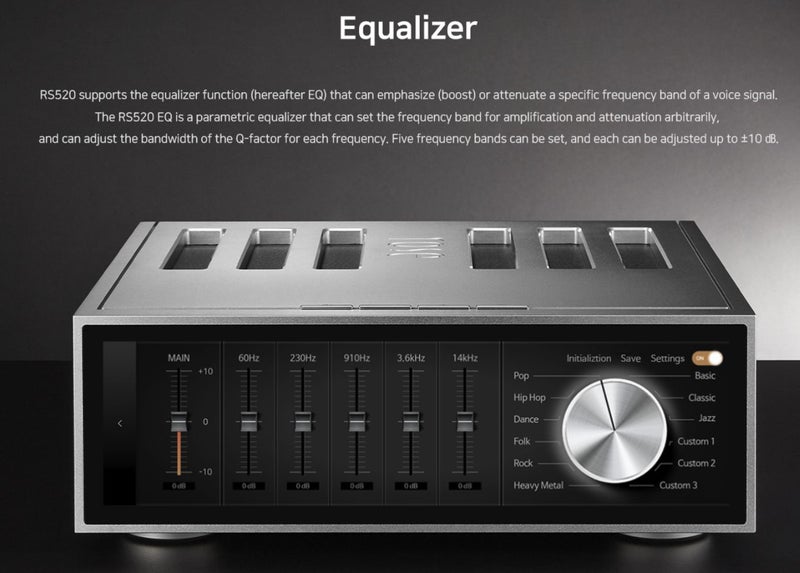 HiFi Rose RS520 DAC DAP high fidelity Streamer Digital Network Player Brand New - GreshamTech