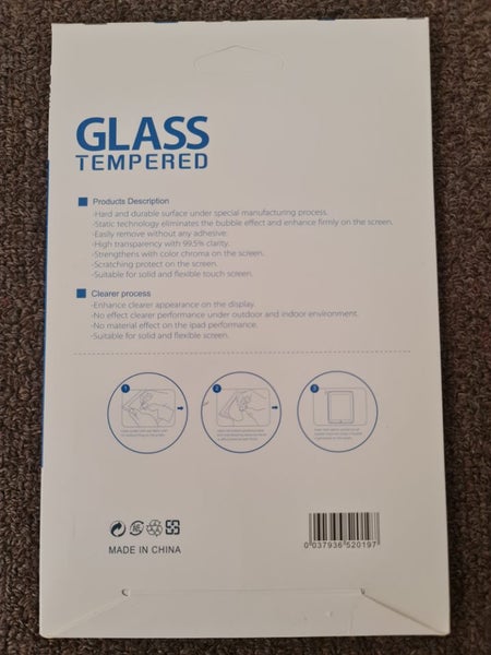 iPad mini 5th gen back side plastic protector - GreshamTech