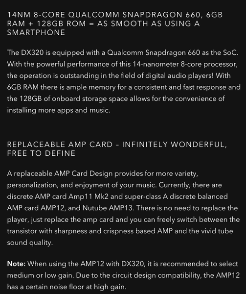 iBasso DX320 Edition X DAC DAP Music Player high fidelity DSD Like New ex-demo - GreshamTech