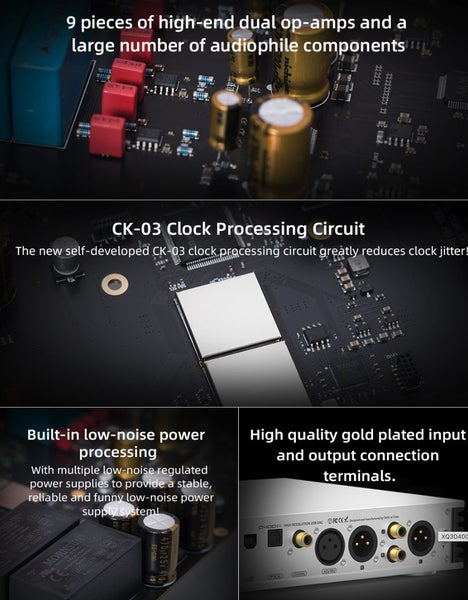 SMSL S.M.S.L Audio D400EX / D400 EX Audio high fidelity DAC DAP AK4499EX*2 New - GreshamTech