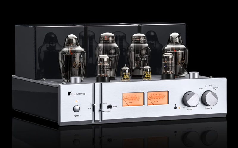 MUZISHARE X10 Pro Tube PreAmp AMP Amplifie Brand New - GreshamTech