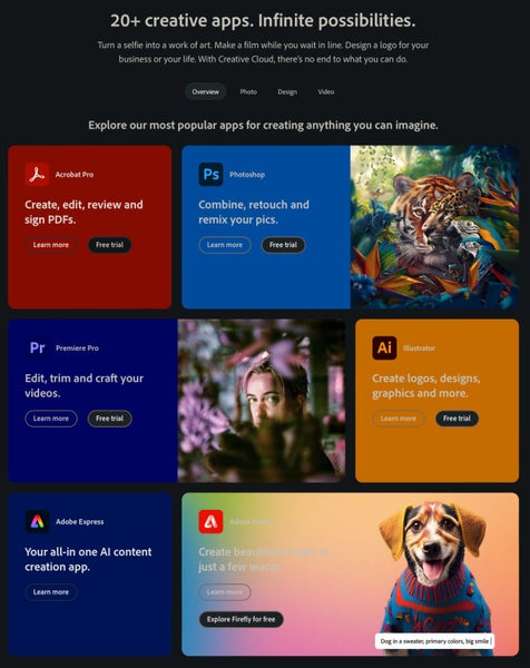 Adobe Creative Cloud Authentic 2 years subscription windows / Mac - GreshamTech