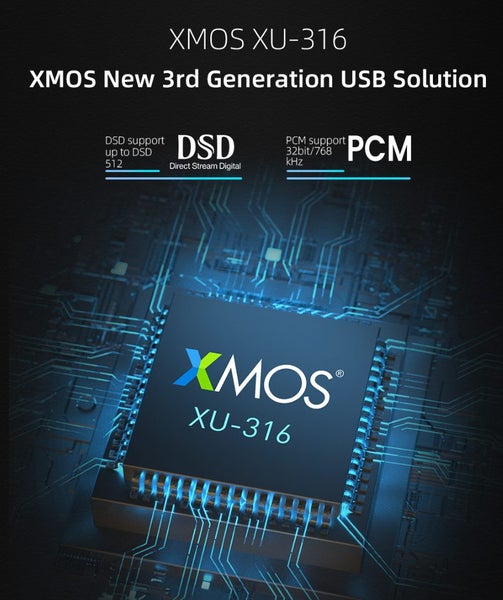 SMSL S.M.S.L Audio D400ES / D400 ES Audio high fidelity DAC DAP ES9039MSPRO - GreshamTech