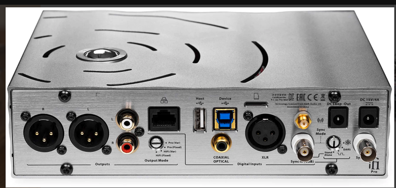 iFi Pro iDSD Signature DAC DAP music player Tube Burr-Brown x4 DSD1024 Brand New - GreshamTech