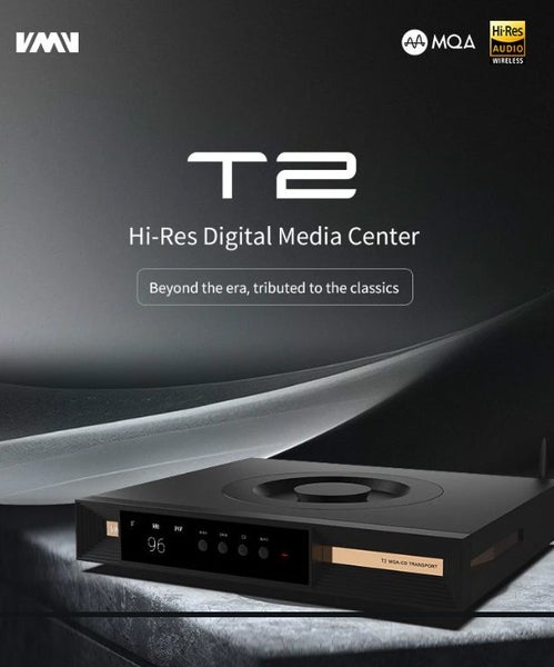 SMSL VMV T2 MQA CD Player Digital HDD Media Center MQA DAC Brand New - GreshamTech