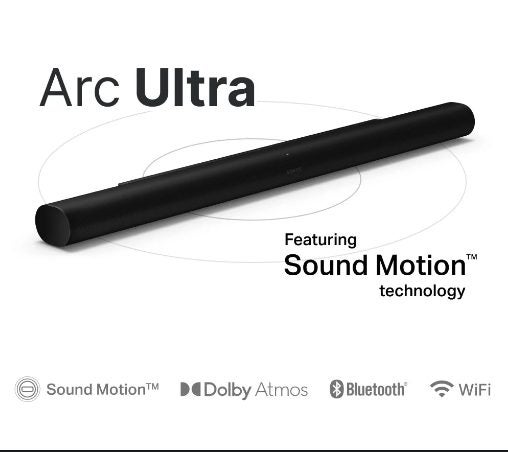 Sonos Arc Ultra Soundbar Speaker Brand New - GreshamTech