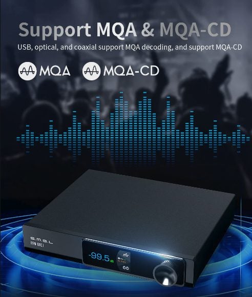 SMSL S.M.S.L RAW-DAC1 AK4499EX Balanced DAC DAP Music Player Brand New - GreshamTech