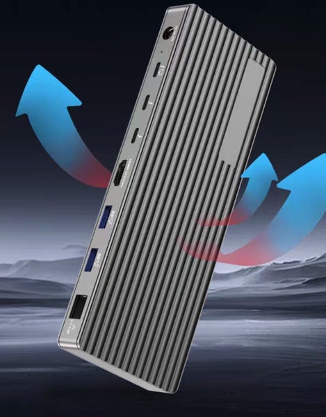 Thunderbolt 4 USB-C Type-c Dongle 3.1 10Gbp/s 13-in-1 HUB Brand New - GreshamTech