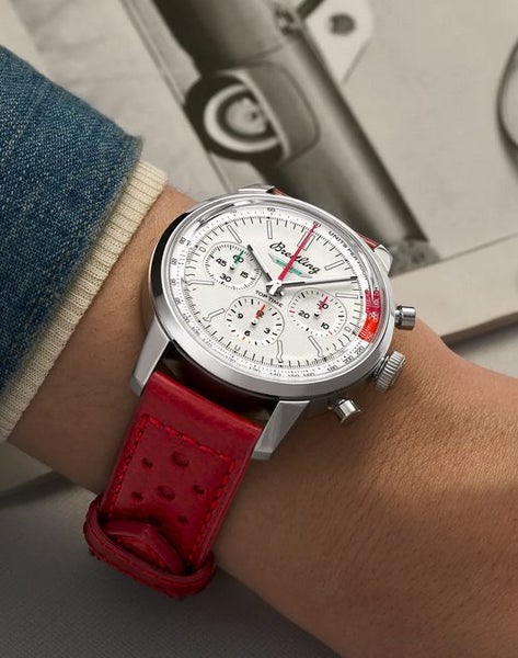 Breitling Top Time B01 Shelby Cobra 41mm AB01763A1C1X1 Watch Like New - GreshamTech