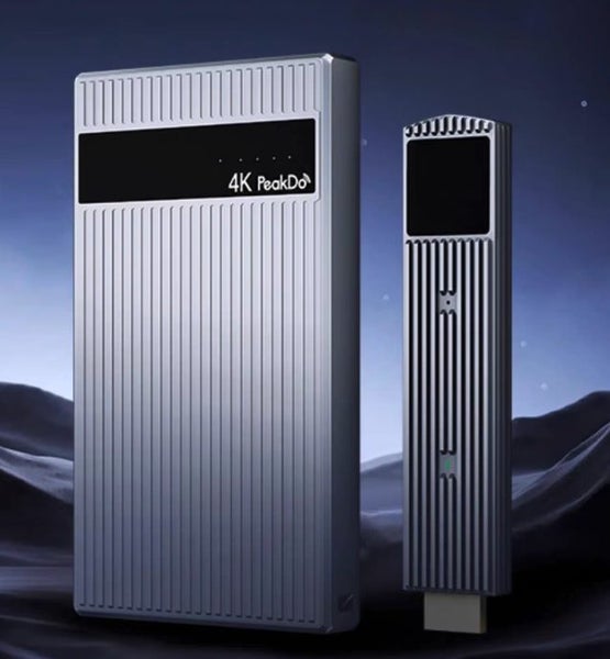 PeakDo P5 AR Glasses millimetre waves 4K HDMI beamer wireless HDMI Brand New - GreshamTech