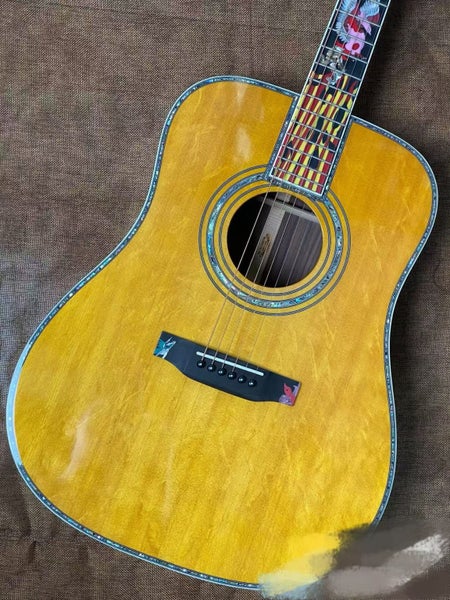 Gresham Martin D45 Fire & Ice Replica Guitar Brand New ( Brand :Gresham D45) - GreshamTech