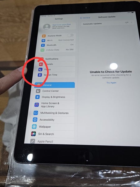 iPad 6th 2018 32GB Cellular WIFI software bypassed (A1954 / 9.7'' inch) 0782 - GreshamTech