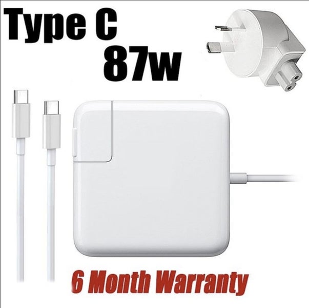 macbook 87W Type C charger power adapter Afterpay A1707 A1990 A2141 - GreshamTech