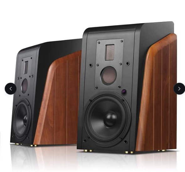 HiVi-Swans M300MKII Bluetooth Bookshelf Speakers Wireless Brand New (pair) - GreshamTech