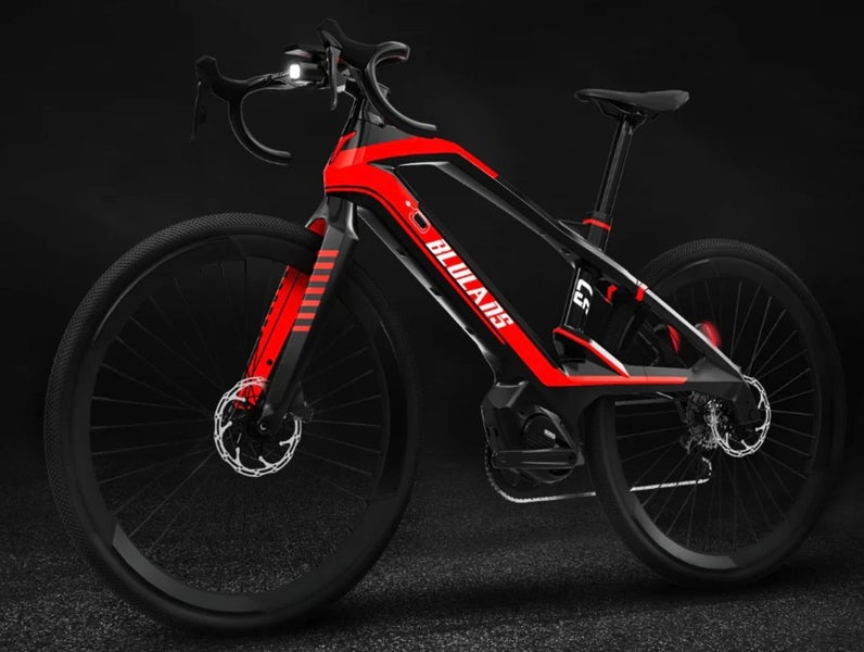 BLULANS S7 Fully carbon fiber E-Bike High End (240W motor, 504Wh battery) New - GreshamTech