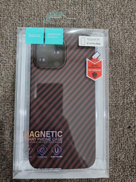 iPhone 14 Pro Max Case Carbon Fibre Look (Plastic) (0270) - GreshamTech