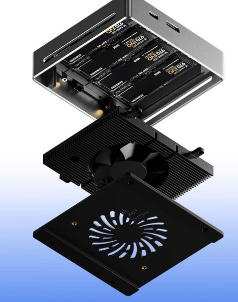 TBS-OC4 USB4 OCulink nvmex4 SSD Enclosure Brand New - GreshamTech