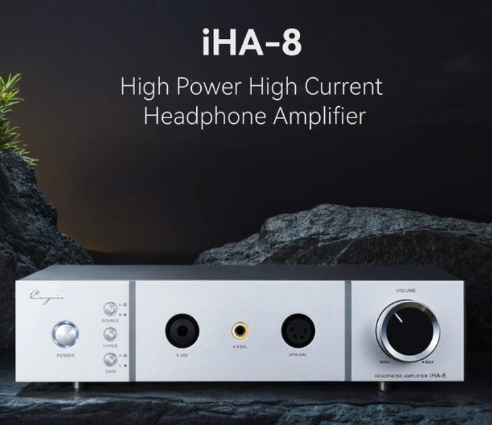 Cayin IHA-8 High Power High Current Headphone Amplifier Brand New - GreshamTech