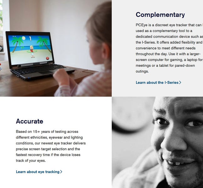 PCeye 5 Tobii Dynavox Eye movement eye tracker Like New (9.5/10 condition - GreshamTech