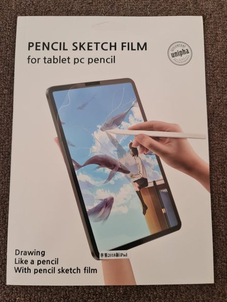 ipad 2018 6th Pro 9.7 drawing pencil protector - GreshamTech