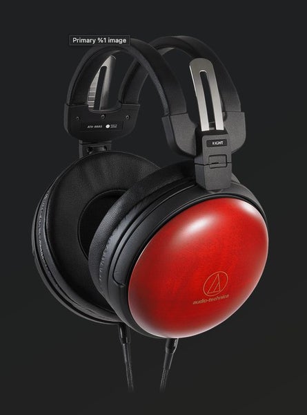 Audio-Technica ATH-AWAS Headphones high fidelity Brand New - GreshamTech