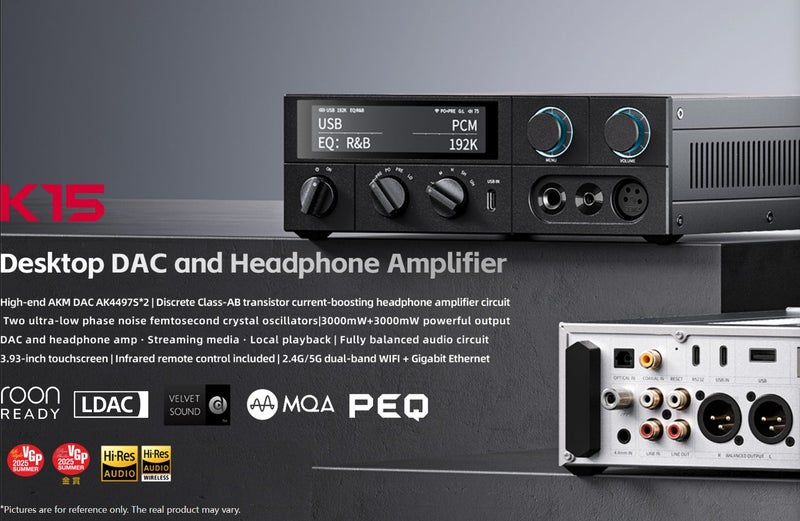 Fiio K17 Dual AK4497Sx2 DAC DAP Music Player high fidelity DSD Brand New - GreshamTech