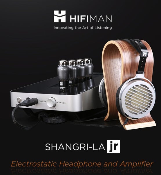 HIFIMAN SHANGRI-LA jr Heaphone and Amplifier system electrostatic Brand New - GreshamTech