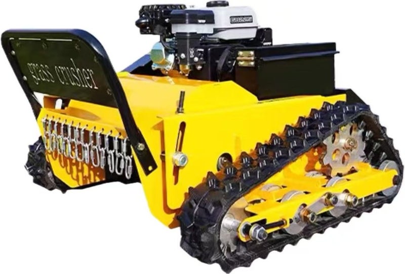 Grass Lawn Mower Remote Controlled Robot Fuel Engined Power Brand New - GreshamTech