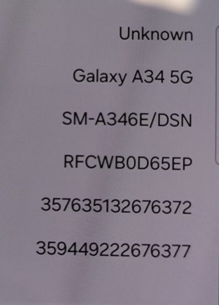 Samsung A34 5G 6+128GB Dual Sim Good condition Afterpay 0828 - GreshamTech