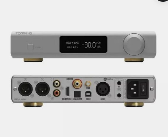 TOPPING D90 III SABRE Dual ES9039SPRO Dac High fidelity player Brand New - GreshamTech