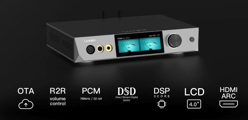 Luxsin LX9 AK4499 R2R DAC DAP High fidelity player Brand New - GreshamTech