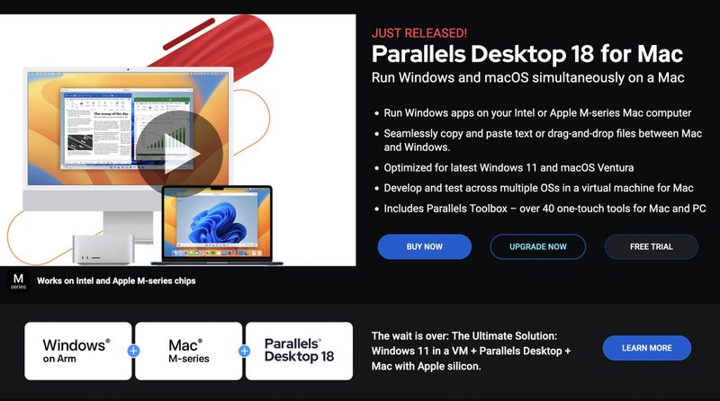 Parallels Desktop 18 for mac / Pro Edition forever license ( Genuine ) 0545 - GreshamTech