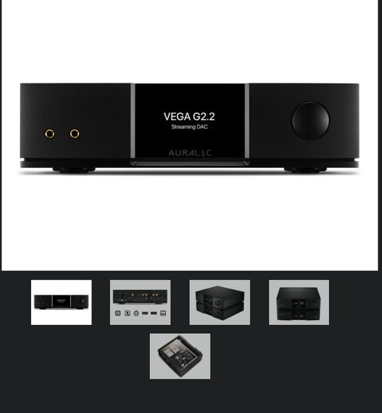 AURALIC VEGA G2.2 Music Streamer Network DAC DAP High fidelity player Brand New - GreshamTech