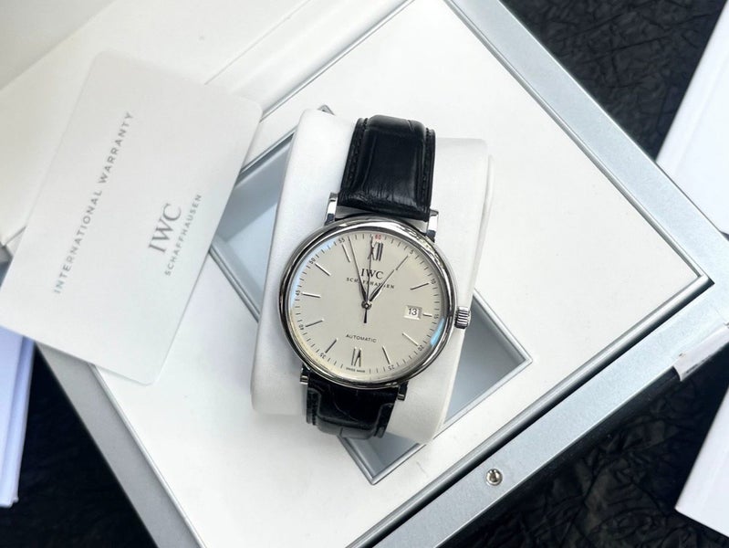 IWC Portofino Automatic 40mm Mens Watch IW356501 Like New - GreshamTech