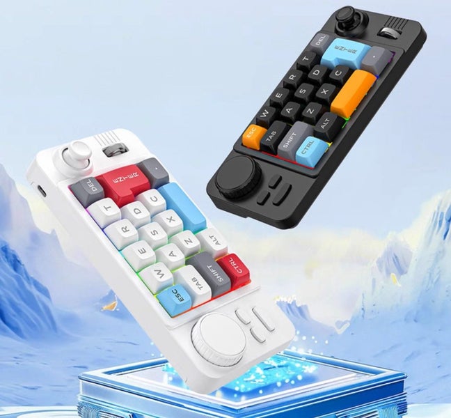 K811 Keyboard controller Corded for Gamimg Wired Single Hand keybaord Brand New - GreshamTech