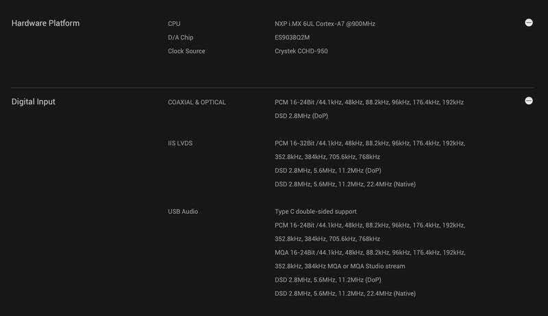 Matrix Audio Element mini-i Pro 3 DAC Music Player high fidelity As New EX-Demo - GreshamTech