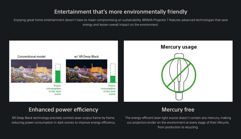 Sony BRAVIA VPL-XW8100ES Home Theatre Laser Projector (4K 120hz) Brand New - GreshamTech