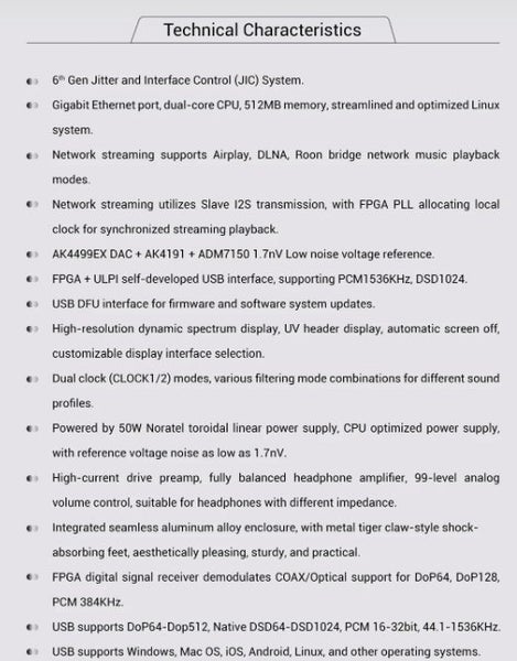 DAART ASURA AK4499 Streamer & Desktop DAC & Headphone Amplifier (YULONG) New - GreshamTech
