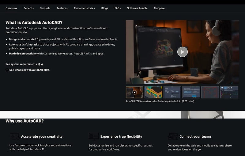 Autodesk CAD 2025 Design and drafting software Authentic forever license - GreshamTech