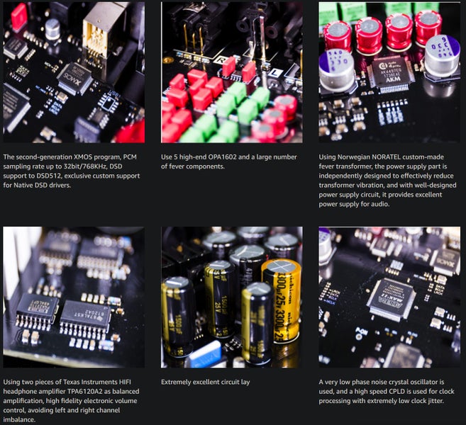 SMSL S.M.S.L Audio M10 Audio high fidelity DAC DAP AK4499 Headphones amp New - GreshamTech