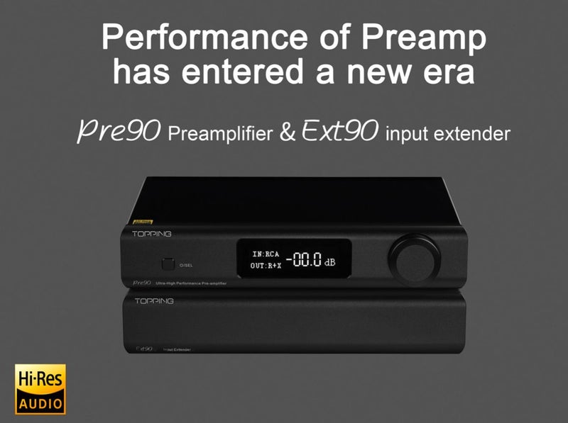 Topping Pre90 PreAmp AMP Amplifie Brand New - GreshamTech