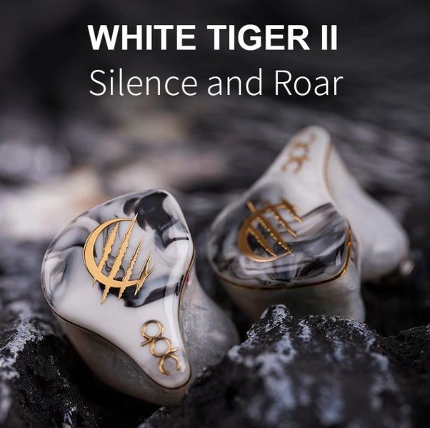 QDC WHITE TIGER II Earphones High fedility Music Stage professional IEM New - GreshamTech