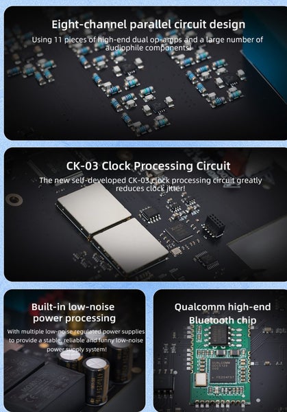 SMSL S.M.S.L Audio D400ES / D400 ES Audio high fidelity DAC DAP ES9039MSPRO - GreshamTech