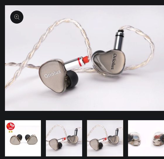 Oriolus mellianus JP In-Ear Earphones Wired High fedility Music IEM ex-demo - GreshamTech