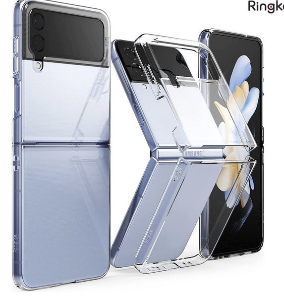 Samsung Flip 4 Flip4 PC case clear Brand New (0322) - GreshamTech