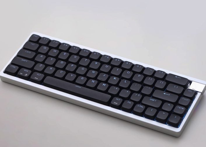 Keydous AJ68-CP 68 keys Magnetic Switch low profile Keyboard Corded Brand New - GreshamTech