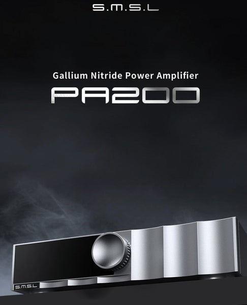 SMSL S.M.S.L Audio PA200 GaN based Amplifier Brand New - GreshamTech