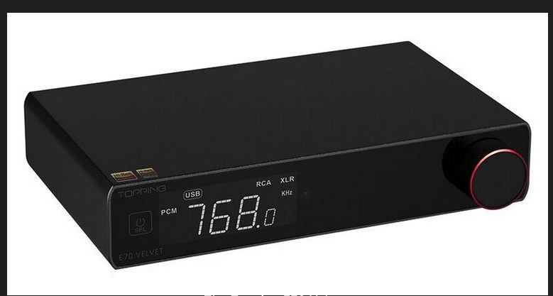 TOPPING E70 Velvet AK4499EX DAC DAP Player High fidelity Player Brand New - GreshamTech